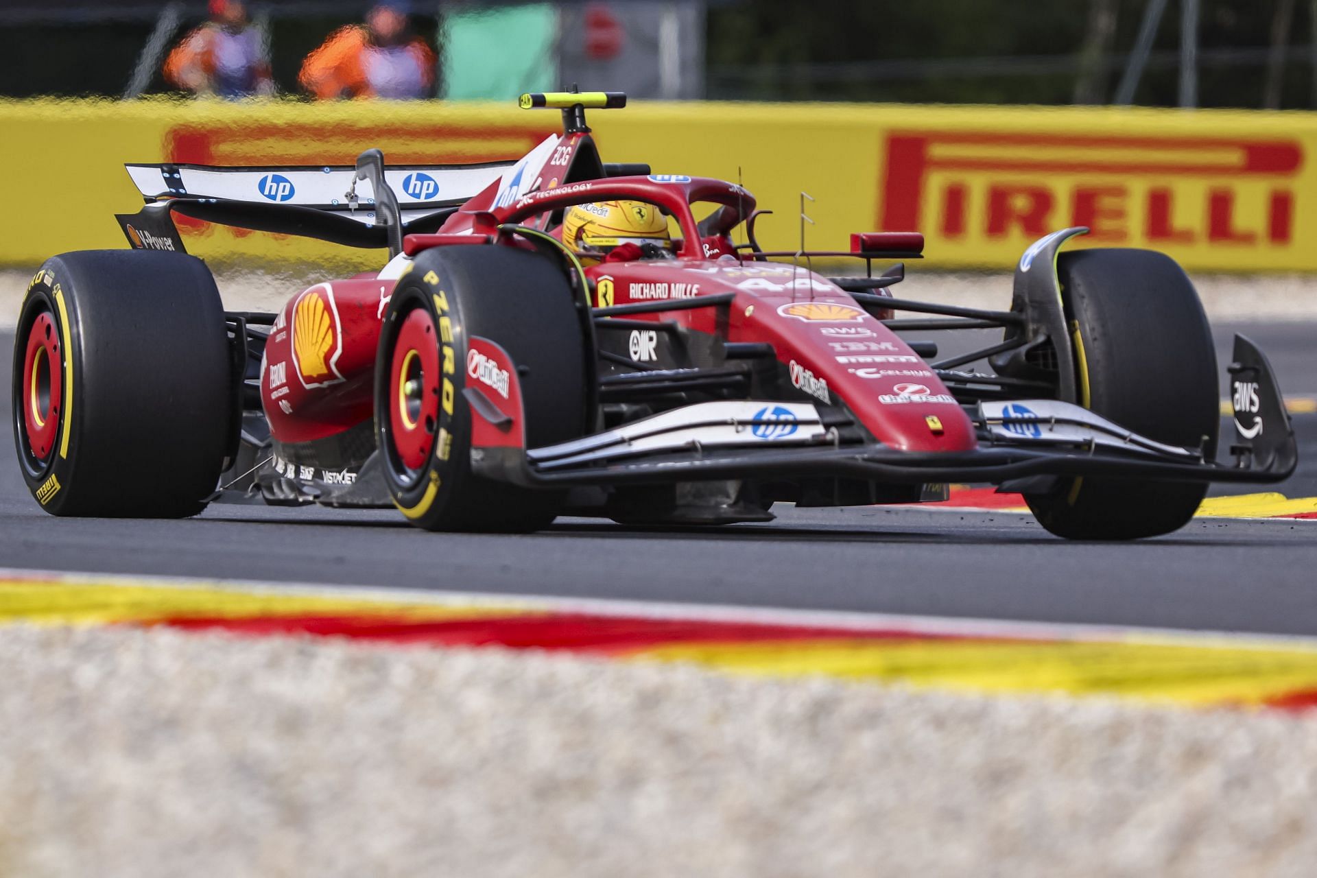 Lewis Hamilton at the 2025 F1 Grand Prix Of Belgium - Source: Getty